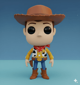 WOODY KAWAII - COLLECTIBLE 3D FIGURE 3d model