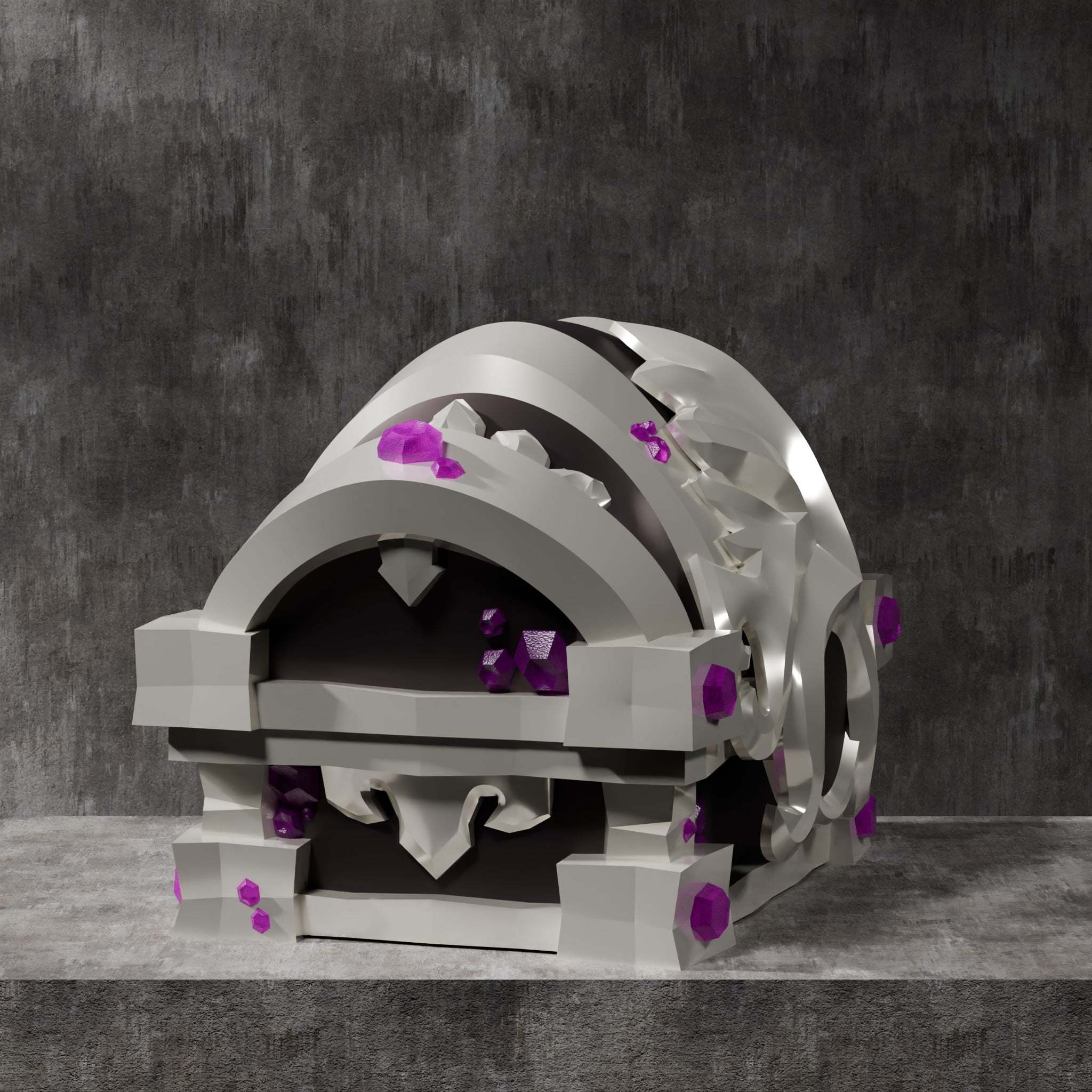Undersea Chest 3d model