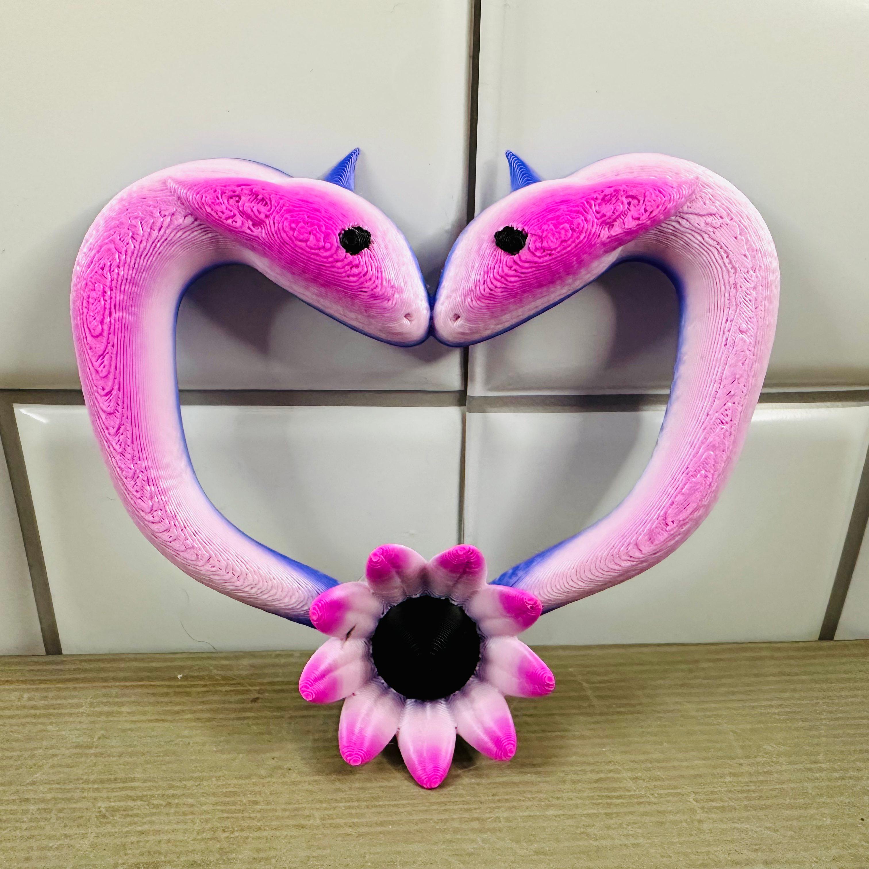 Valentines Dragon Heart 3d model