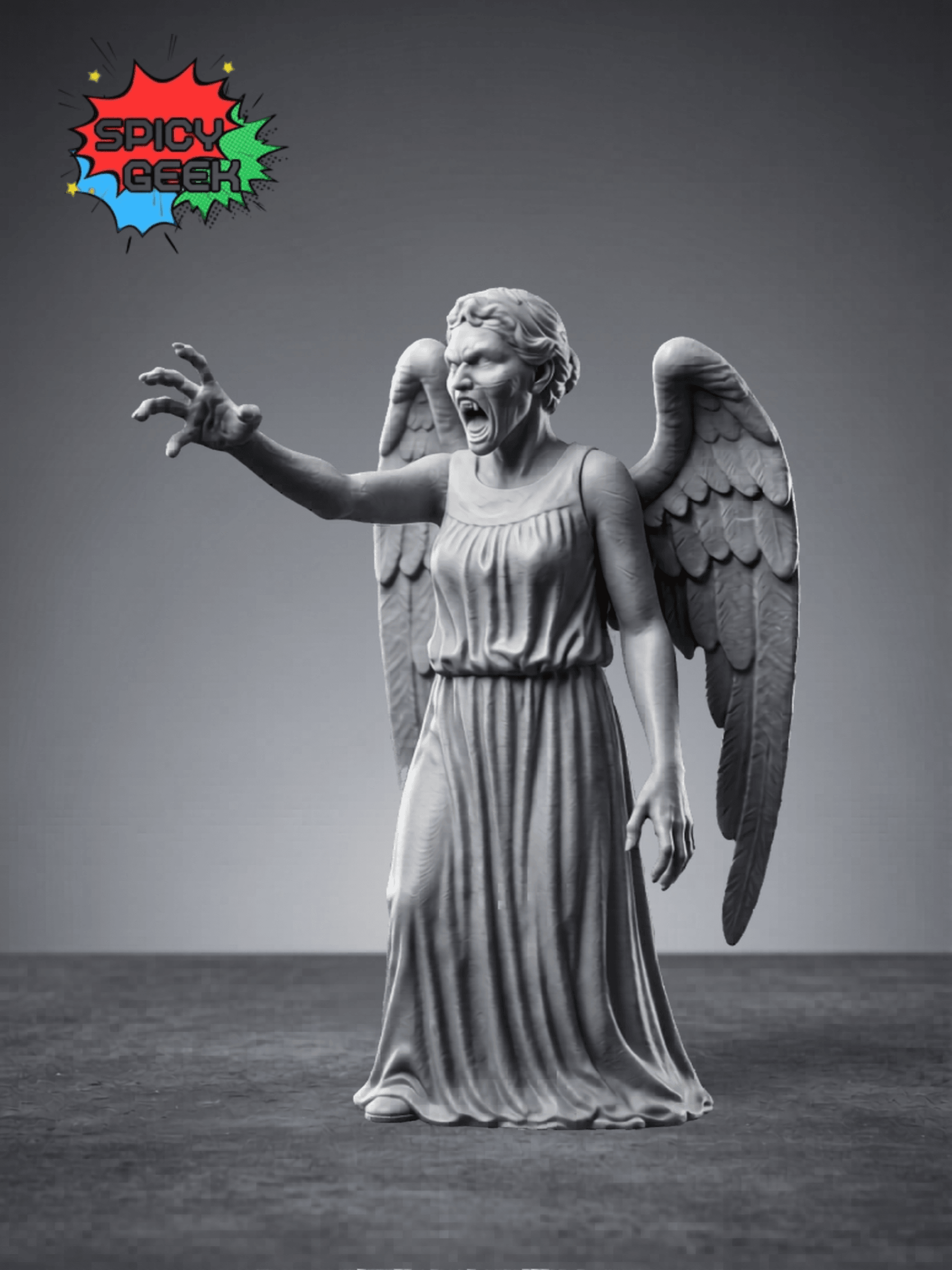 Weeping Angels 3d model