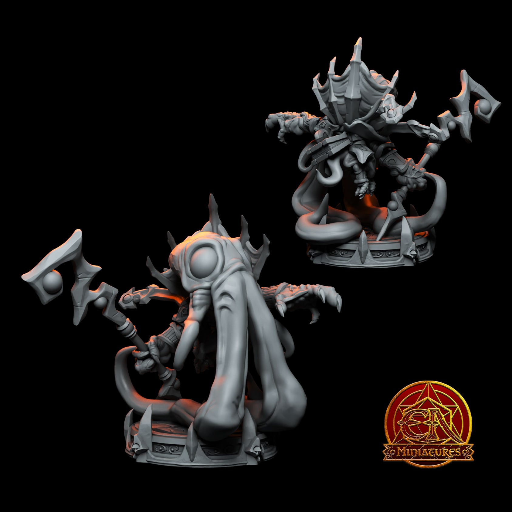 Spam Blabberbaugh - Squidling Wizard 3d model