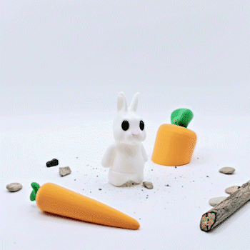 Flexi Rabbit 3d model