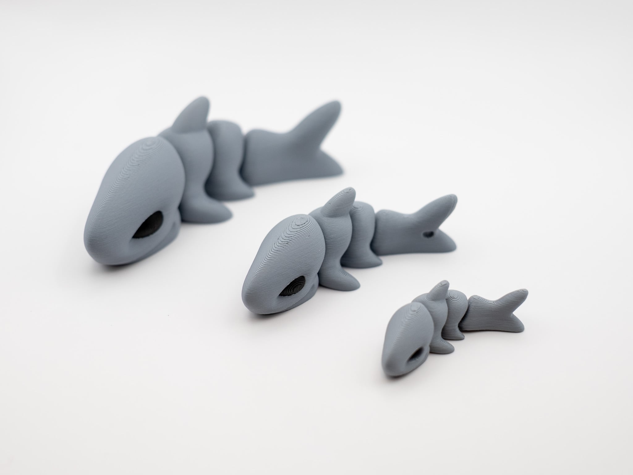 Mini Articulated Shark 3d model