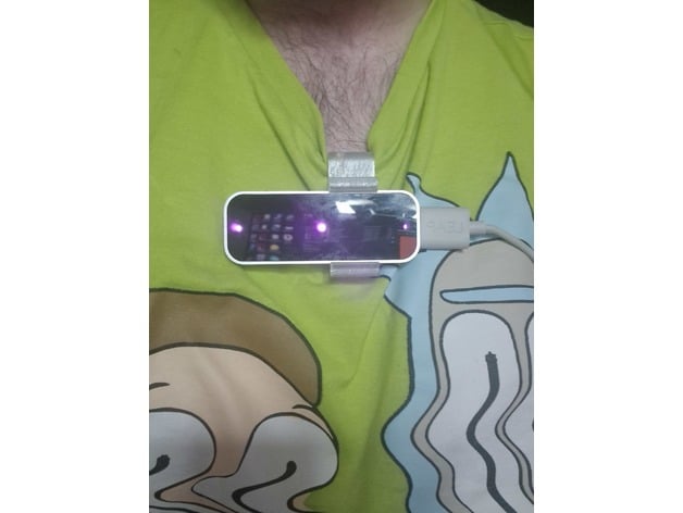 Leap Motion Shirt Clip 3d model