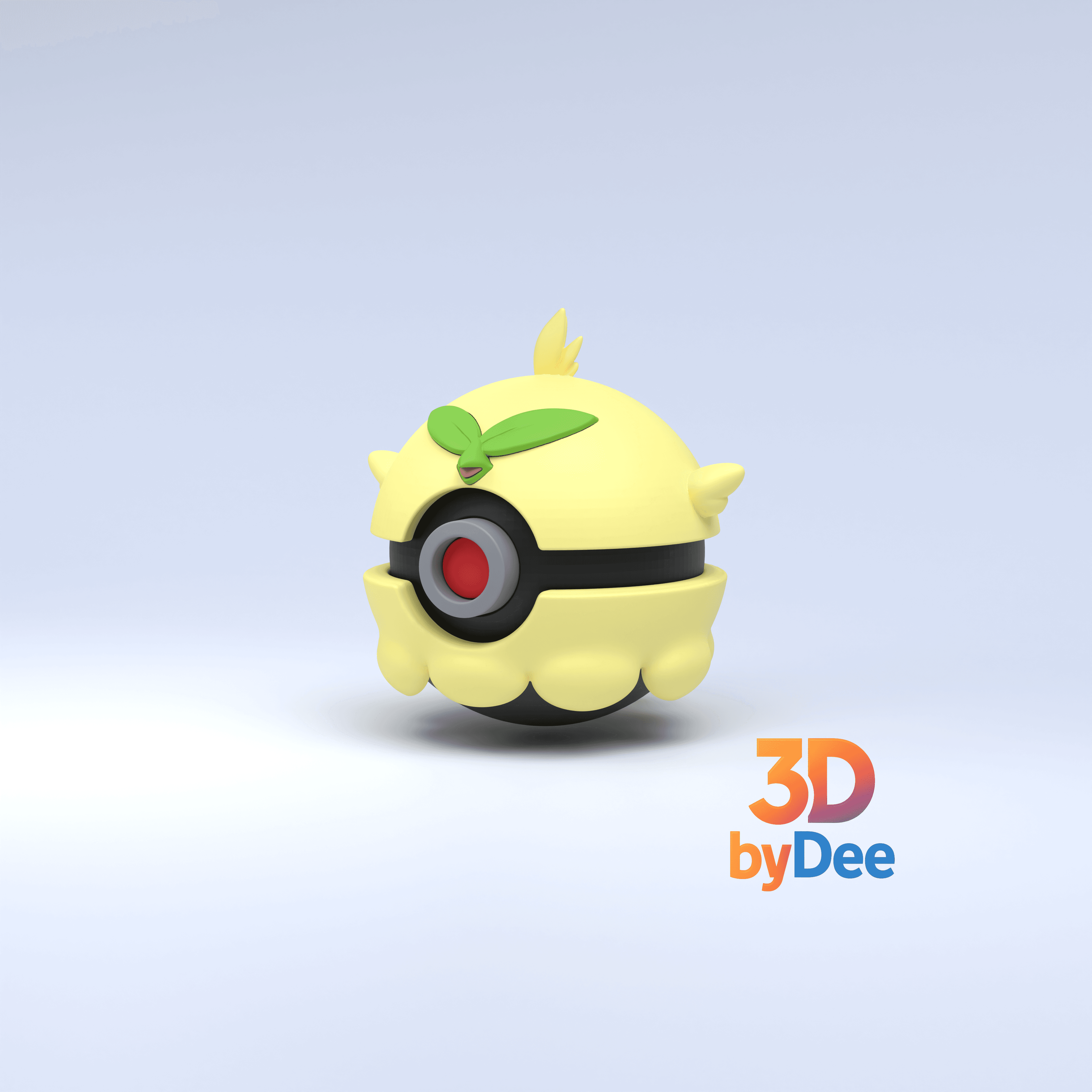 Browt Poke ball 3d model