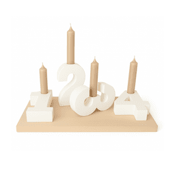 MODERN ADVENT WREATH NUMBERS / CHRISTMAS DECOR / HOMEDECOR / TABLEDECOR 3d model