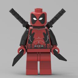 Deadpool LEGO STL file