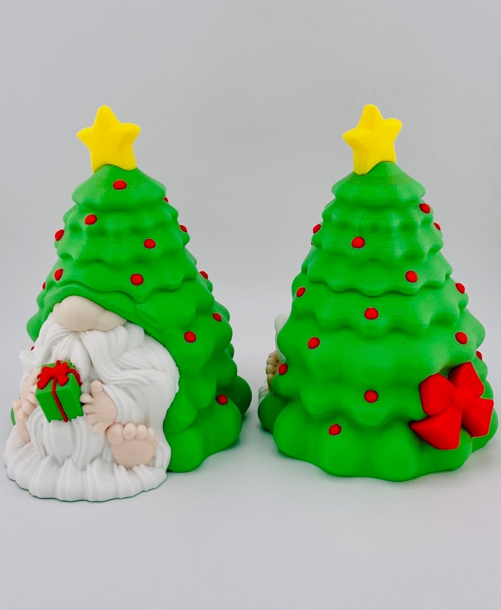 Christmas Tree Gnome 3d model