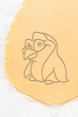 Penguin Cookie Cutter, Biscuit Cutter 3d model