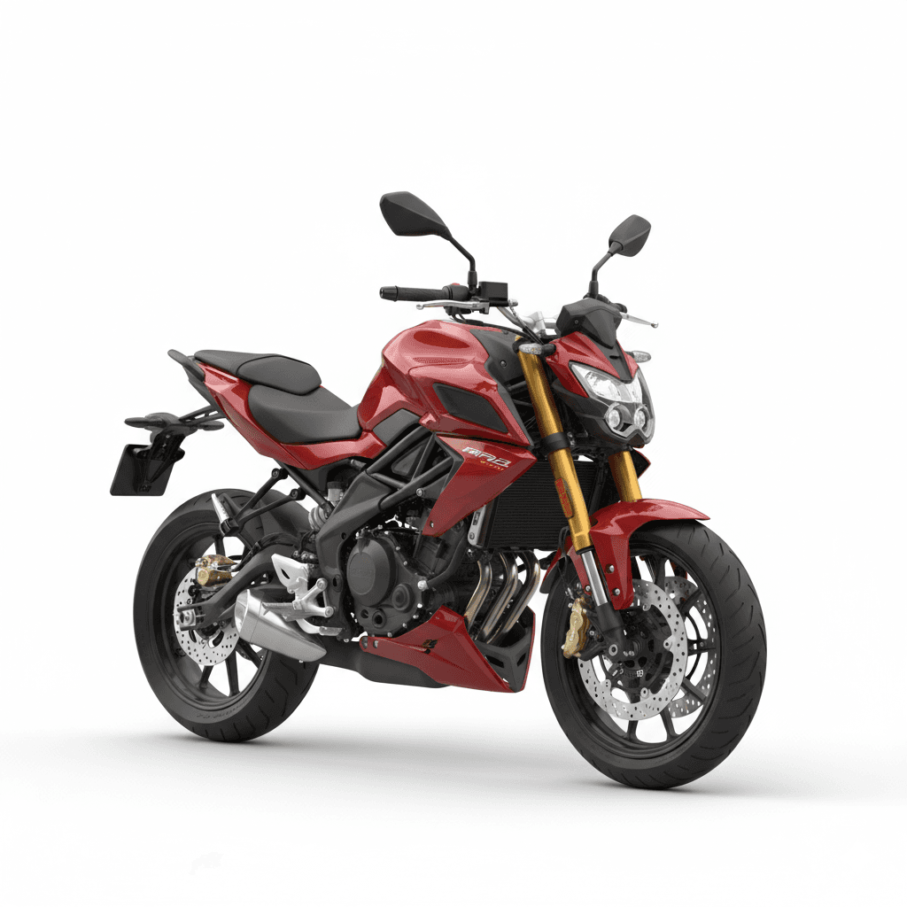 Benelli TNT 300 Naked Motorcycle 3d model