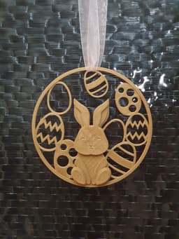 Easter Decoration Set 3d model