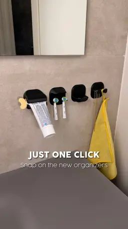 TIDY WALL | 9 INTERCHANGEABLE ORGANIZERS 3d model