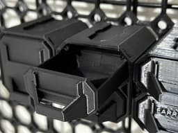 1x0.5x1-Deep - Multibin Simple Drawer 3d model