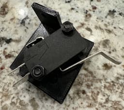 Williams Coin Return Micro Switch Bracket 3d model