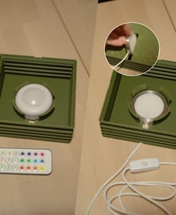 Tiles from Portugal (Wall, Desk or Stackable Lamp) 3d model