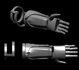 BERSERK ARMOR GUTS FULL COSPLAY SET life size replica with wearable cannon arm - Berserk Fan Art 3d model