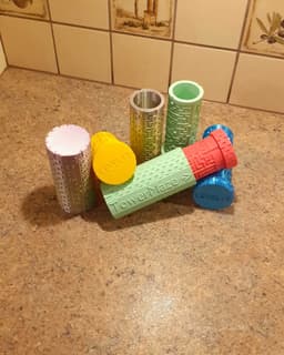 SET of 5 Tower Mazes - levels 11 to level 15 - optimized design 3d model