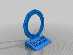 The world in balance 3d model