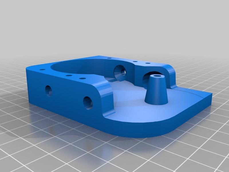 Roller blind motor attachment 3d model