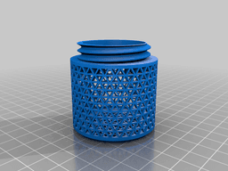 InSpool Dessicant Container for 2mm + beads. 3 Sizes 3d model