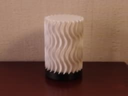 Mini Two Wave Lamp 3d model