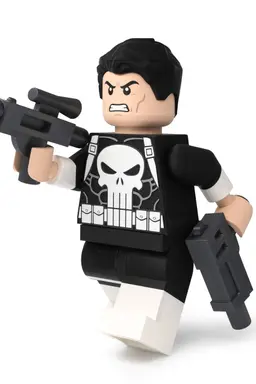 Punisher Modular Figure 3d model