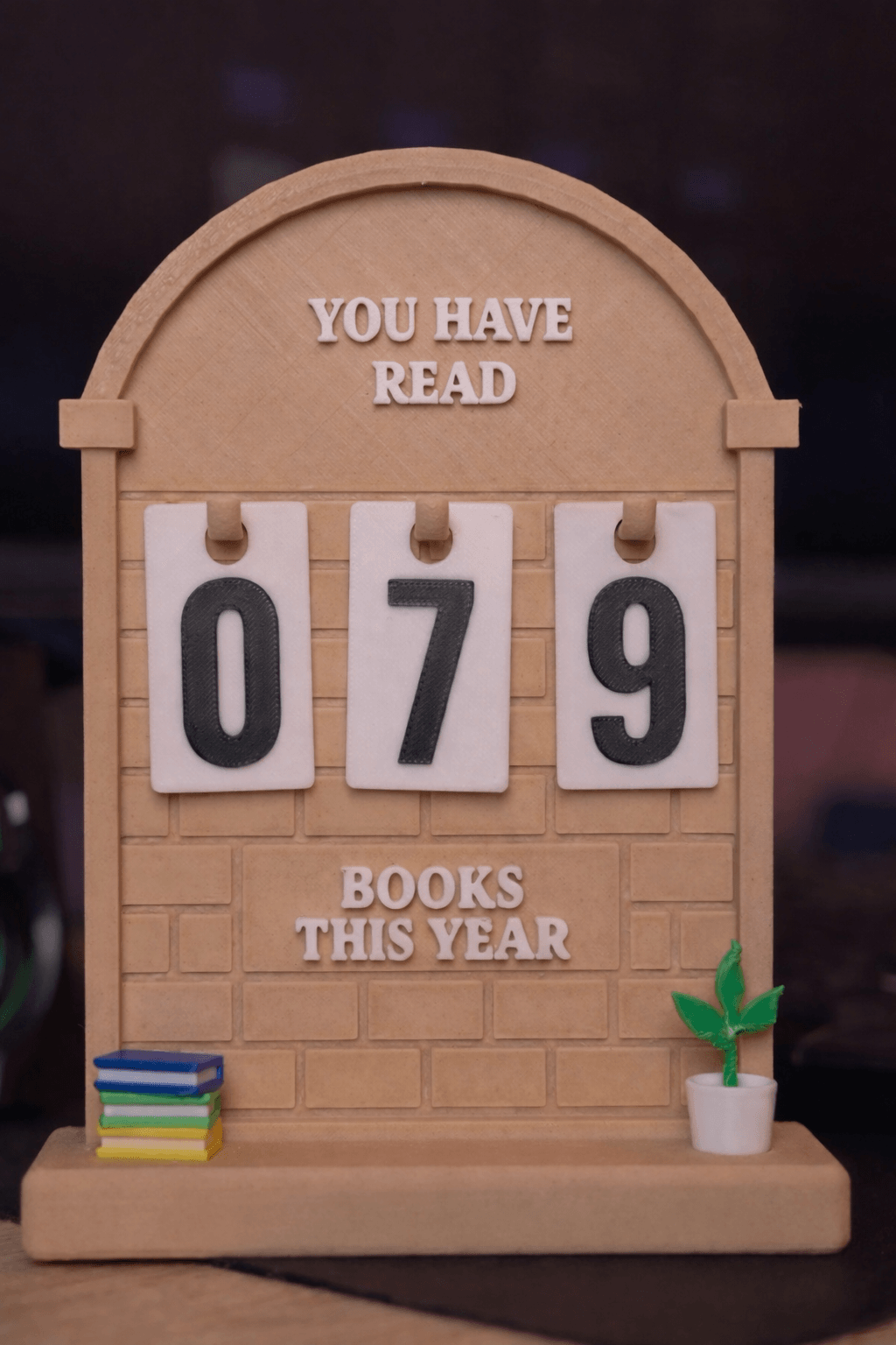 Book Counters – Version You Have Read 3d model