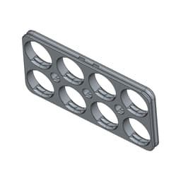 D-LOCK_PANEL.4X2-BLANK 3d model