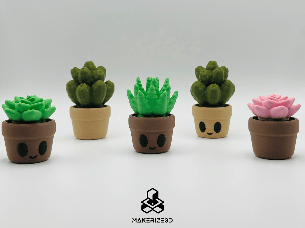 Succulent Clickers 3d model