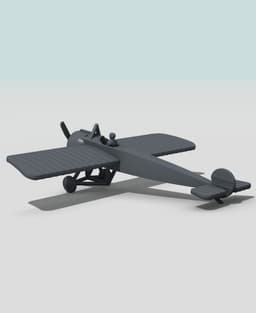 1:144 Fokker E.III 3d model