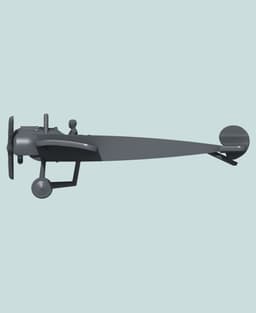 1:144 Fokker E.III 3d model