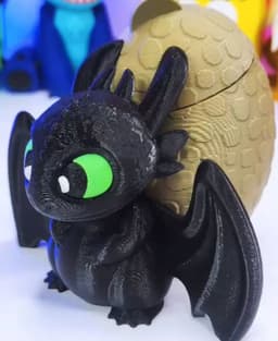 Toothless By Colors 3d model