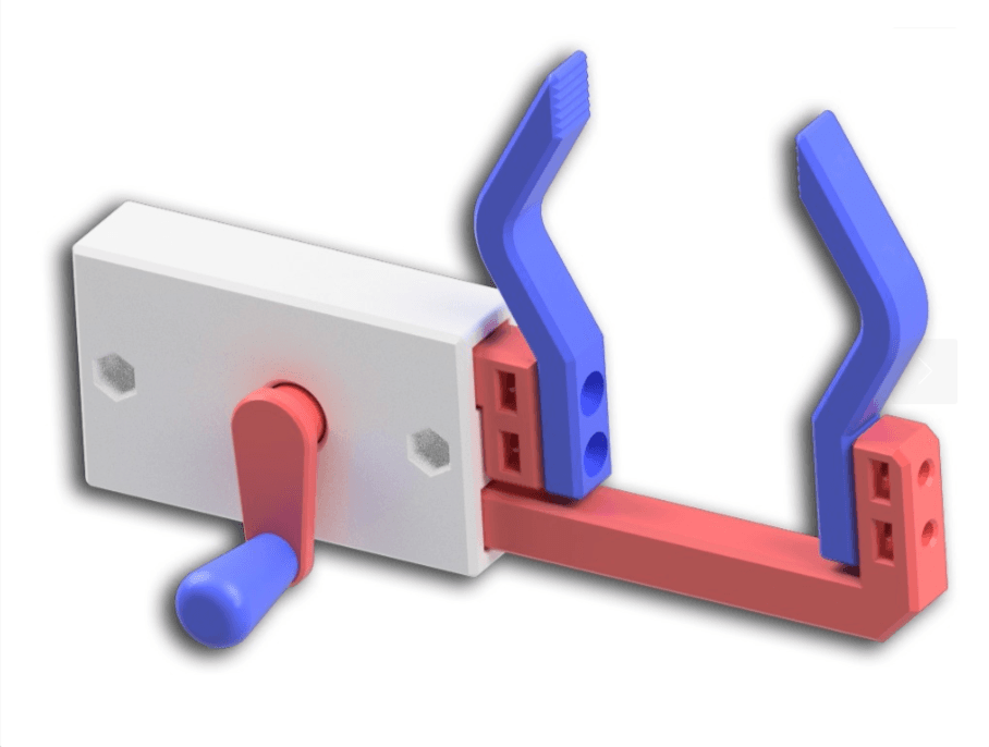 2 Jaw Offset Gripper 3d model