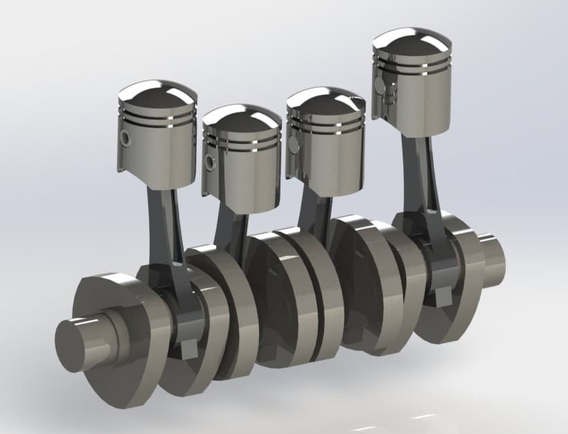 ENGINE - IC ENGINE - 3d model