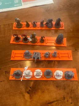 DnD mini holder 3d model