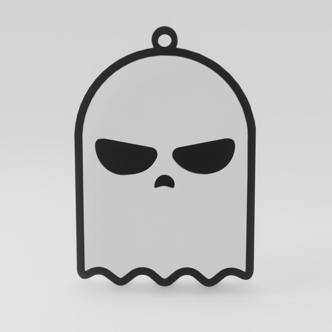 Angry Ghost 3d model