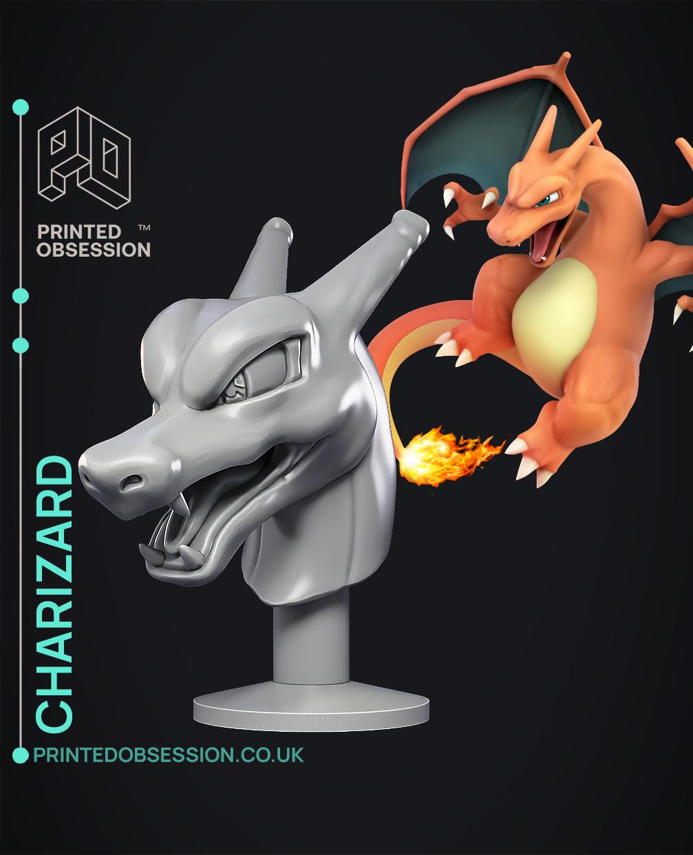 Charizard Bust  3d model