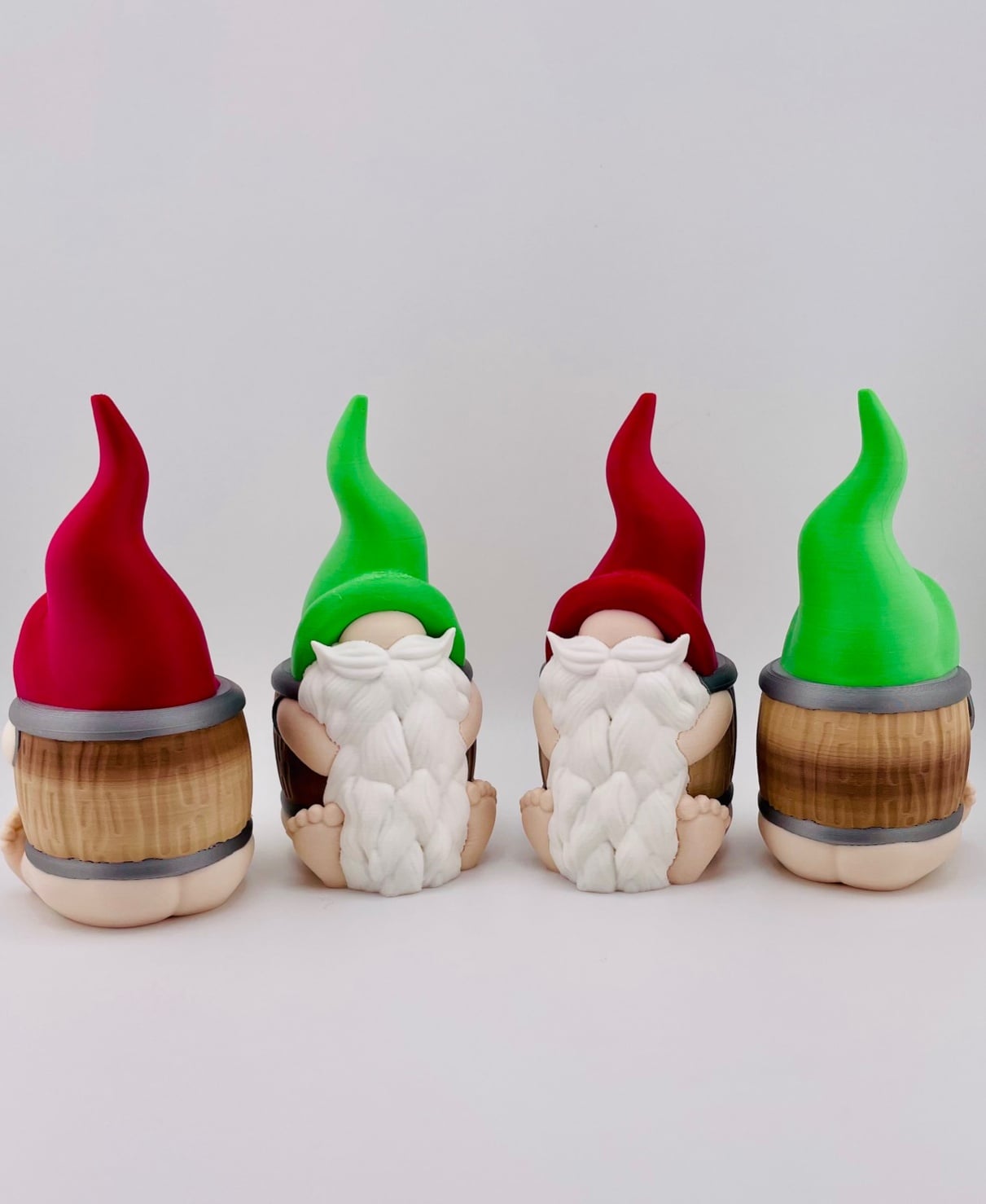 Barrel Gnome 3d model