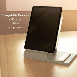 E reader charging stand 3d model