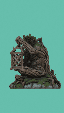 VANA-JYOTI: THE ETERNAL LANTERN SAGE 3d model