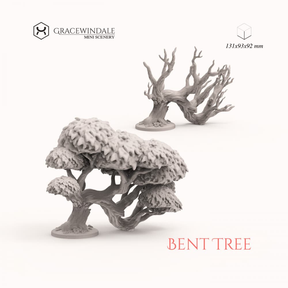 Bent Tree 3d model