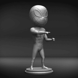 Spiderman Meme Pose -Little Big Head Series 3d model