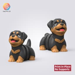 Flexi Rottweiler 3d model