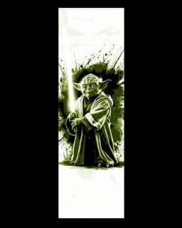 Star Wars Fan Art - Jedi Master Yoda - Set of Bookmarks 3d model