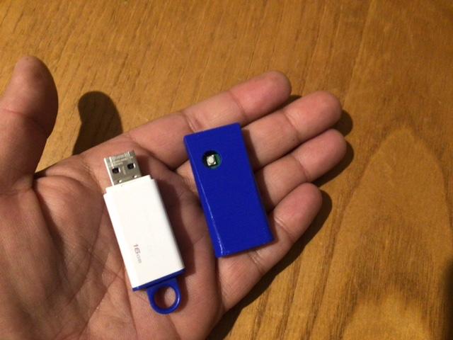 Raspberry Pi Pico Case used as "Rubber Ducky Bad USB" 3d model