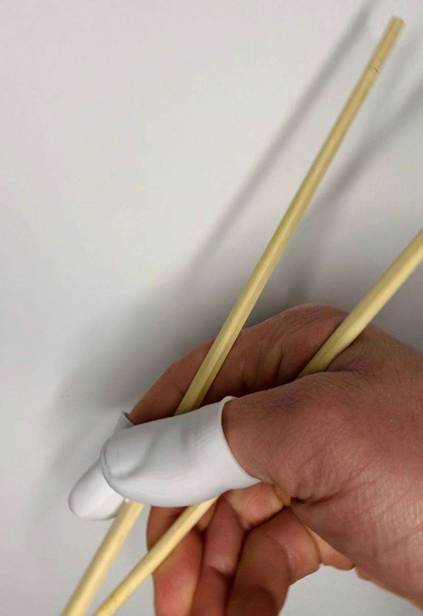 Finger Real Chopsticks 3d model