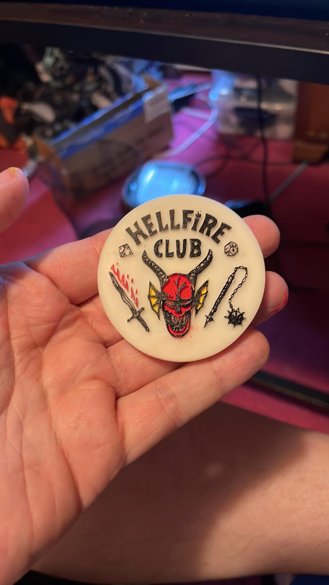 Hellfire Club Magnet 3d model