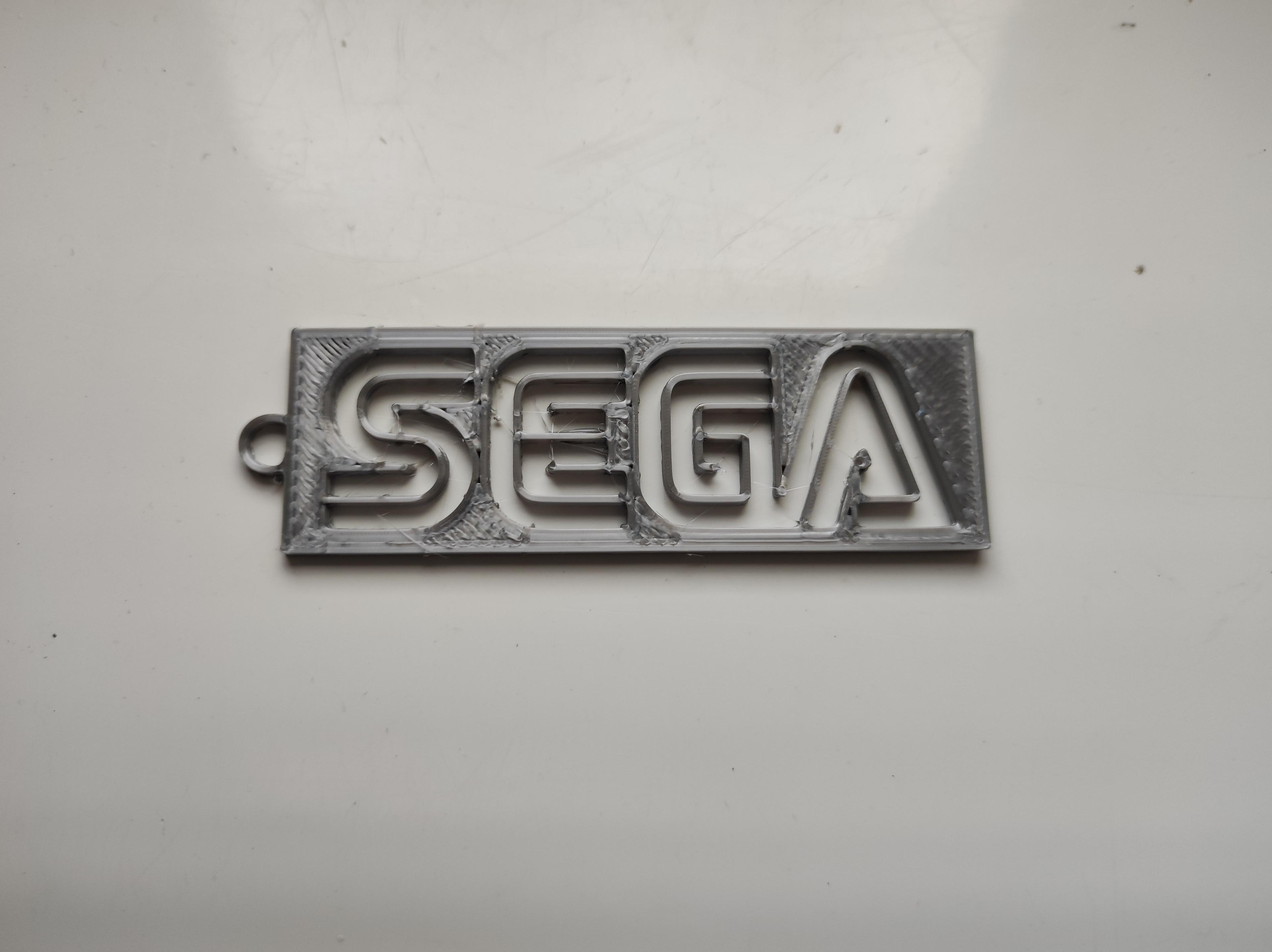 Sega keychain 3d model