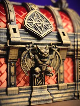 Vampire chest of Immortality 3d model
