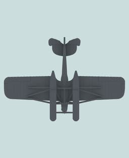 1:144 Hansa-Brandenburg W.29 (Late) 3d model